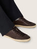 Women's Women's Super Star in Dark Brown Leather w/ Tone-on-tone Leather Star