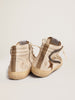 Men's Slide w/ Leopard Print Pony Skin Star and Black Flash
