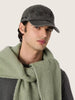 Journey Baseball Cap Washed Cotton Twill Golden Patch Anthracite