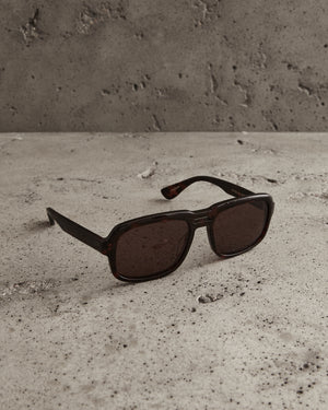 GLCO X Massimo Alba Sun Red Tortoise / Oak Lens