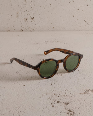 Flipper Sun Spotted Brown Shell / Semi Flat Pure Green