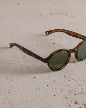 Flipper Sun Spotted Brown Shell / Semi Flat Pure Green