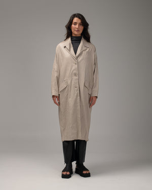 Over Coat Nappa Leather Lino GD24S19055STPY