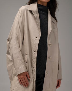 Over Coat Nappa Leather Lino GD24S19055STPY