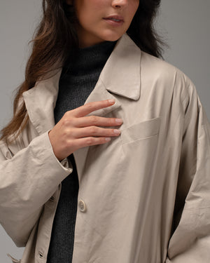 Over Coat Nappa Leather Lino GD24S19055STPY
