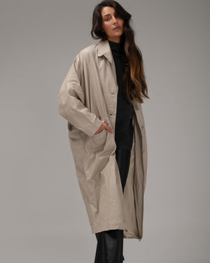 Over Coat Nappa Leather Lino GD24S19055STPY