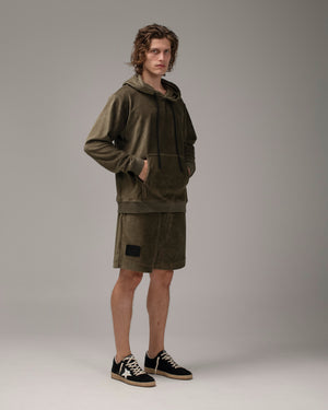 Hooded Sweatshirt Military