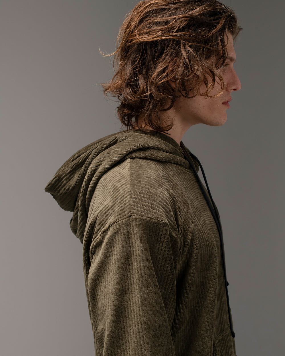 Hooded Sweatshirt Military