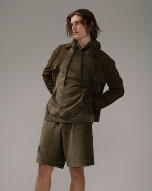 Hooded Sweatshirt Military