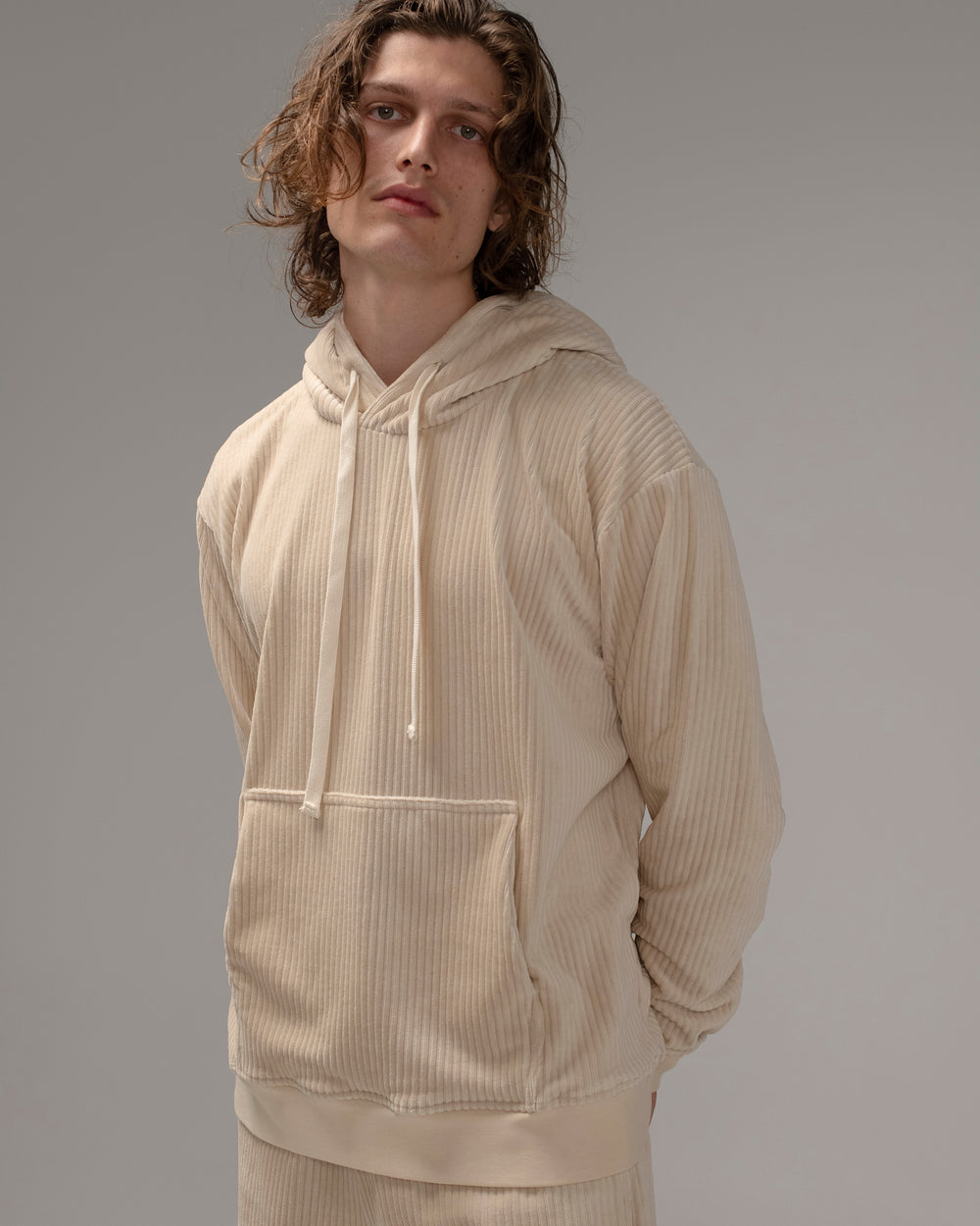 Hooded Sweatshirt Milk