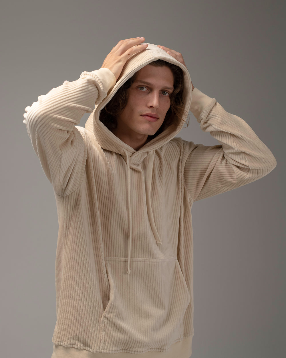 Hooded Sweatshirt Milk