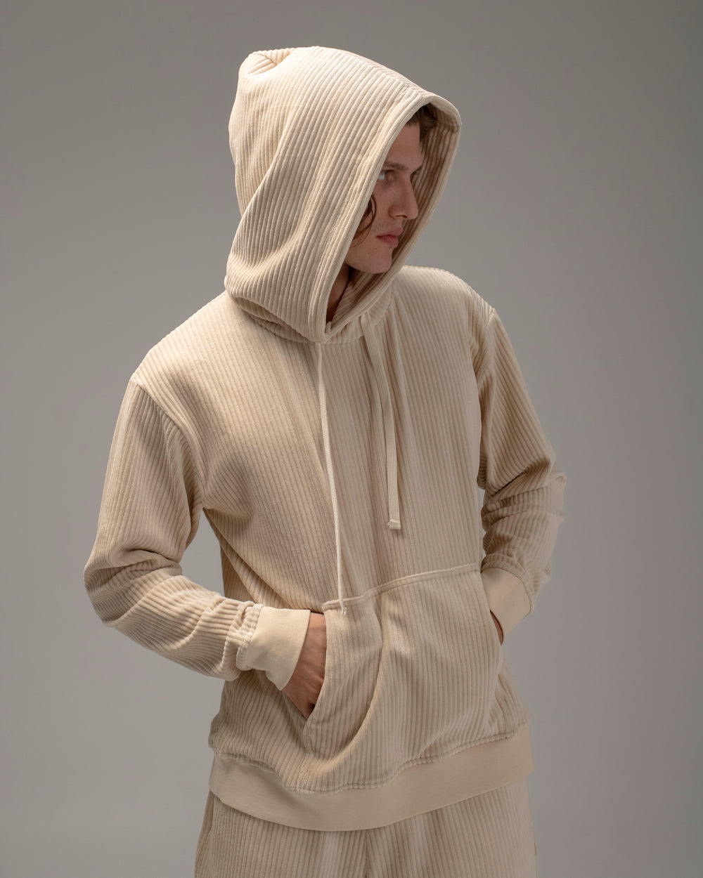 Hooded Sweatshirt Milk
