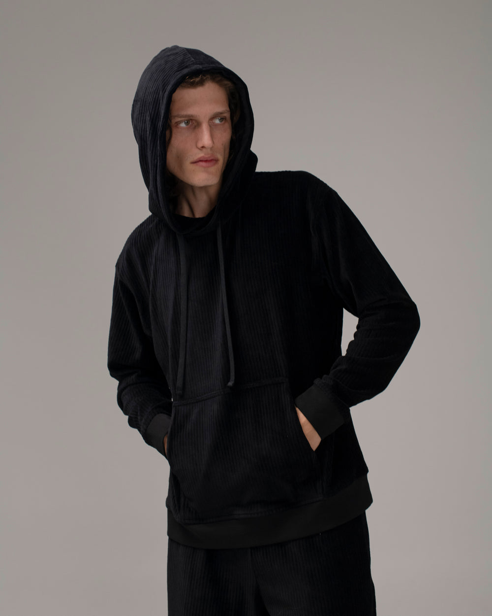 Hooded Sweatshirt Nero