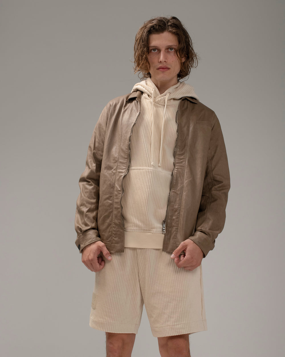 Hooded Sweatshirt Milk
