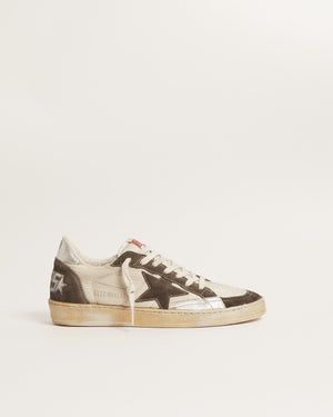 Ball Star Man Toppa Interna w/ Beige and Military Green Suede