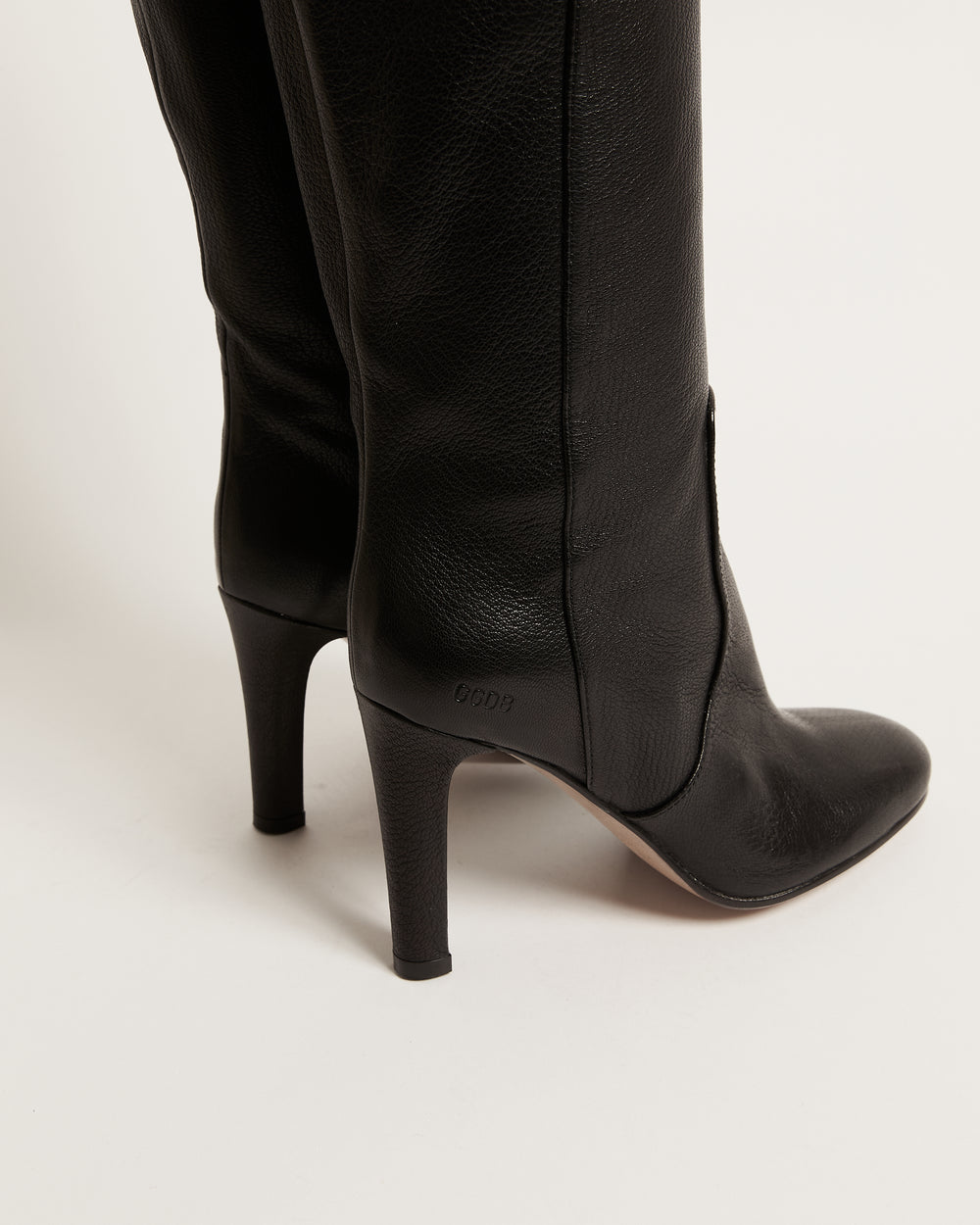 Black Helen Boot with Metal Stars