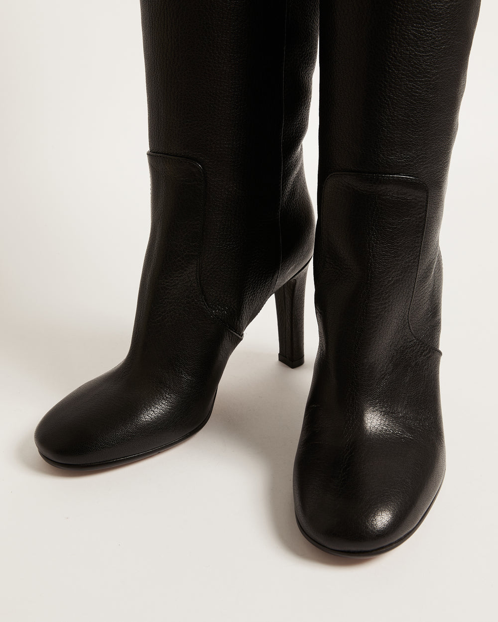 Black Helen Boot with Metal Stars