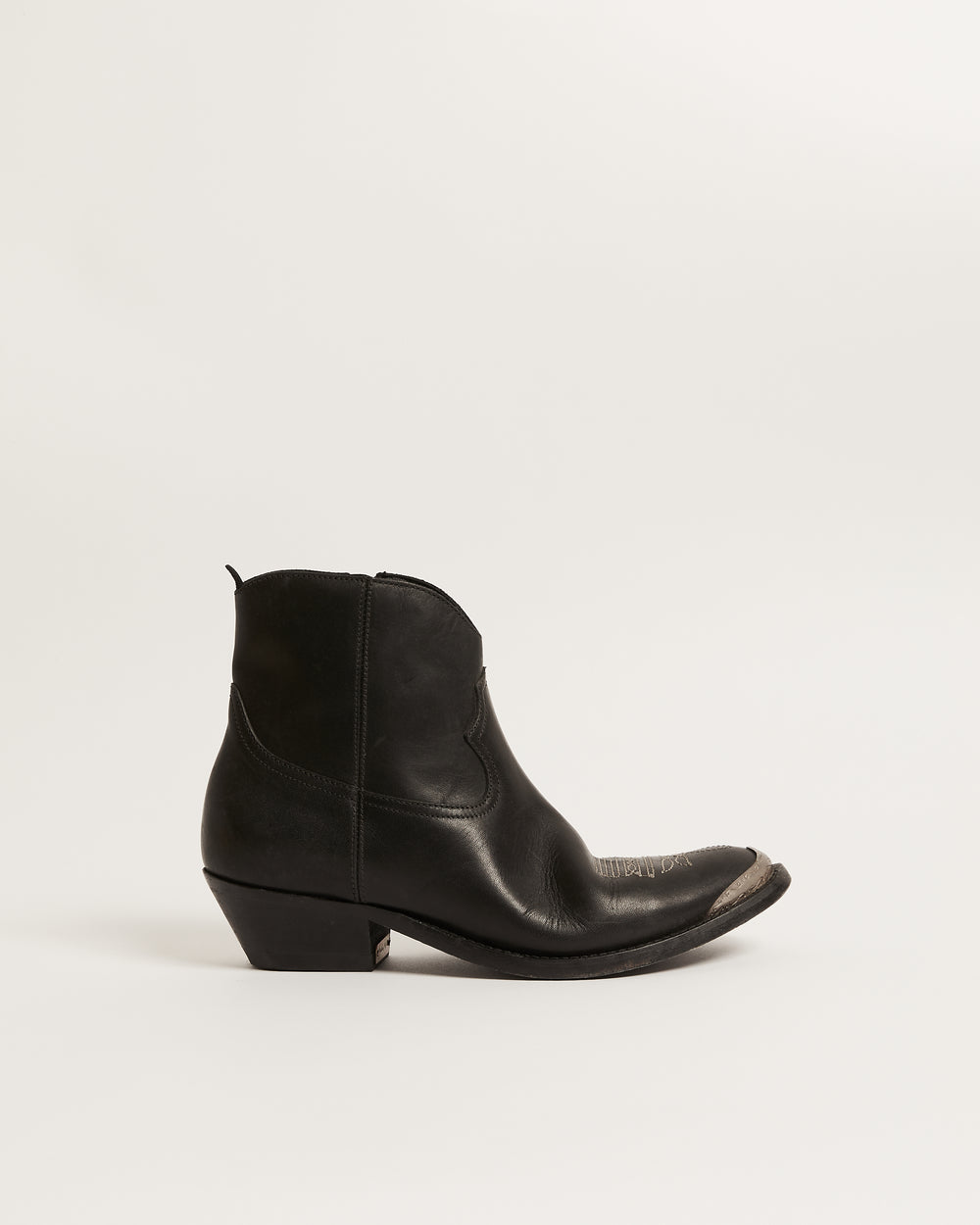 Young Ankle Boots w/ Western Decoration
