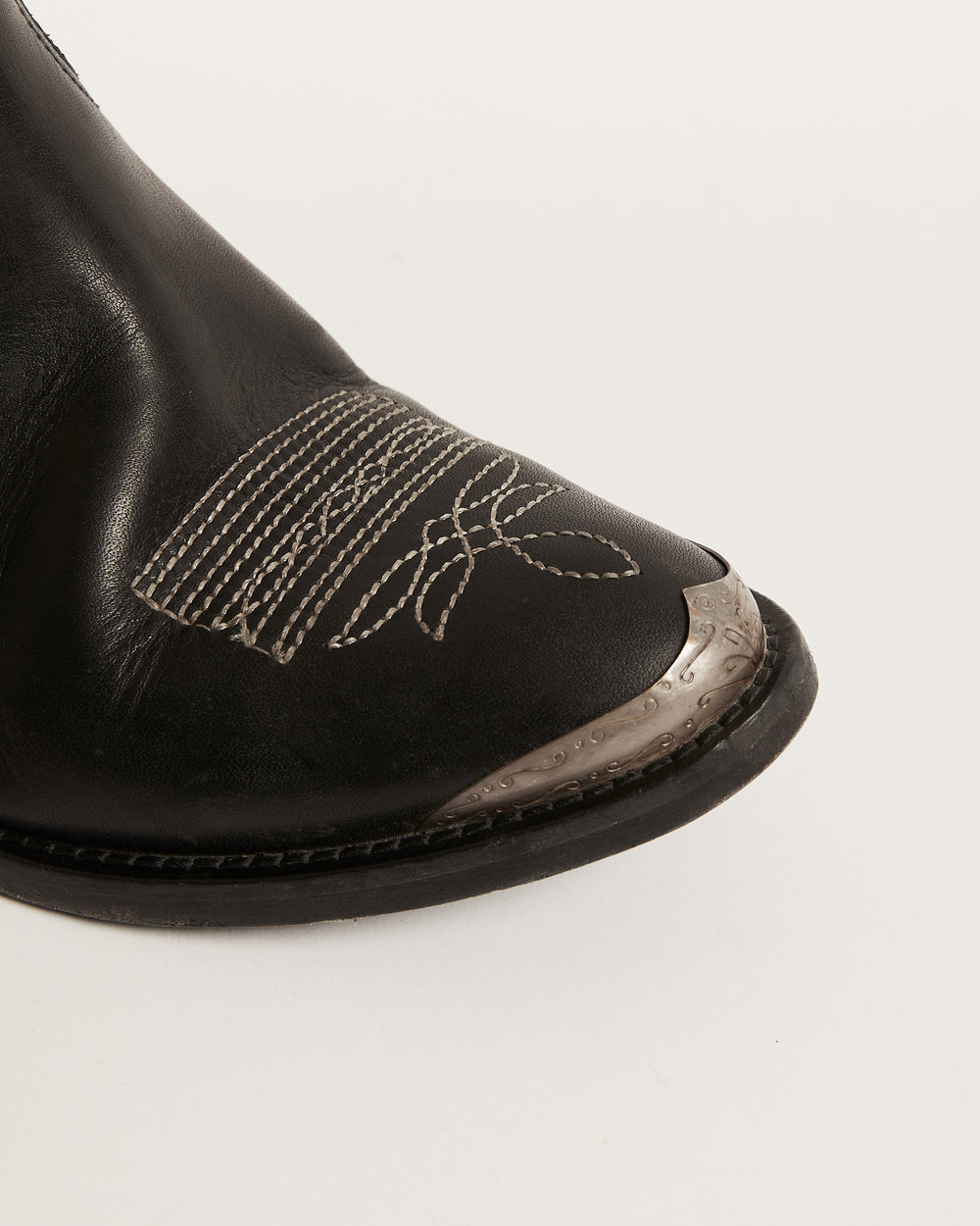 Young Ankle Boots w/ Western Decoration