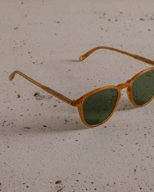 Hampton Sun Butterscotch / Semi-Flat Pure Green