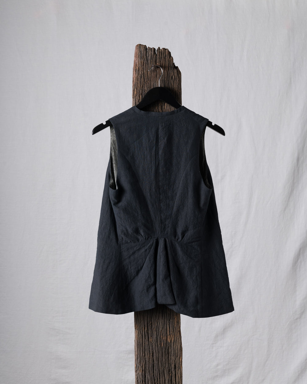 Hand-dyed Classic Linen Canvas Gilet