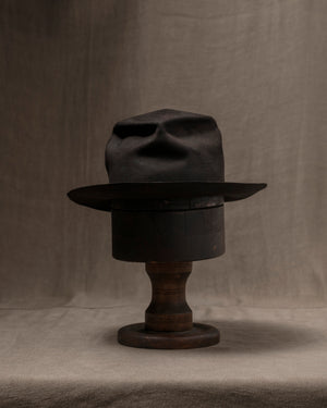 BHDS006 Beaver Fur Felt - Black HB