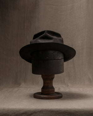 BHDS006 Beaver Fur Felt - Black HB