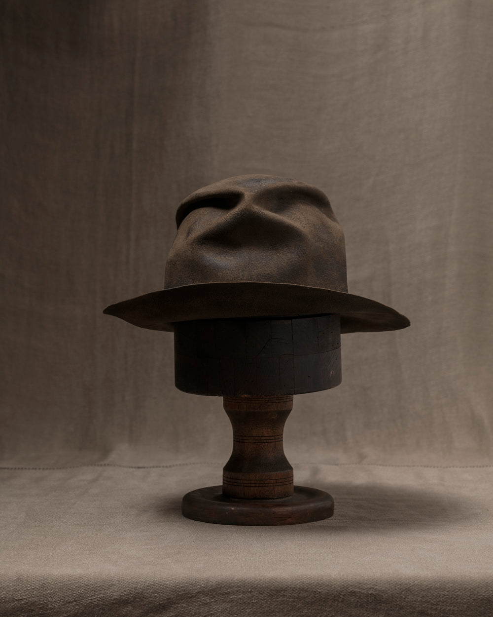 BHDS006 Beaver Fur Felt - Taupe HB