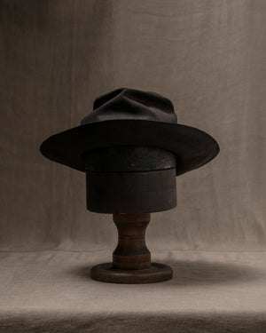 BHDS008 Beaver Fur Felt - Black HB