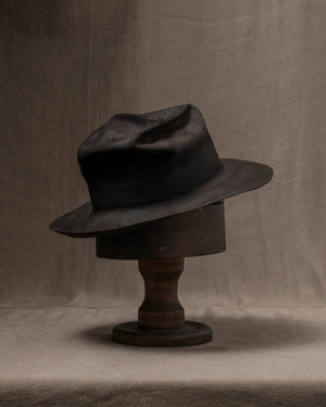 BHDS008 Beaver Fur Felt - Black HB