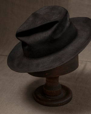 BHDS008 Beaver Fur Felt - Black HB