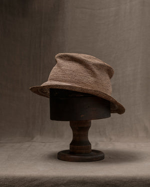 OOAK25 No. 148 Toquilla Straw Hat Beige 58.5 cm