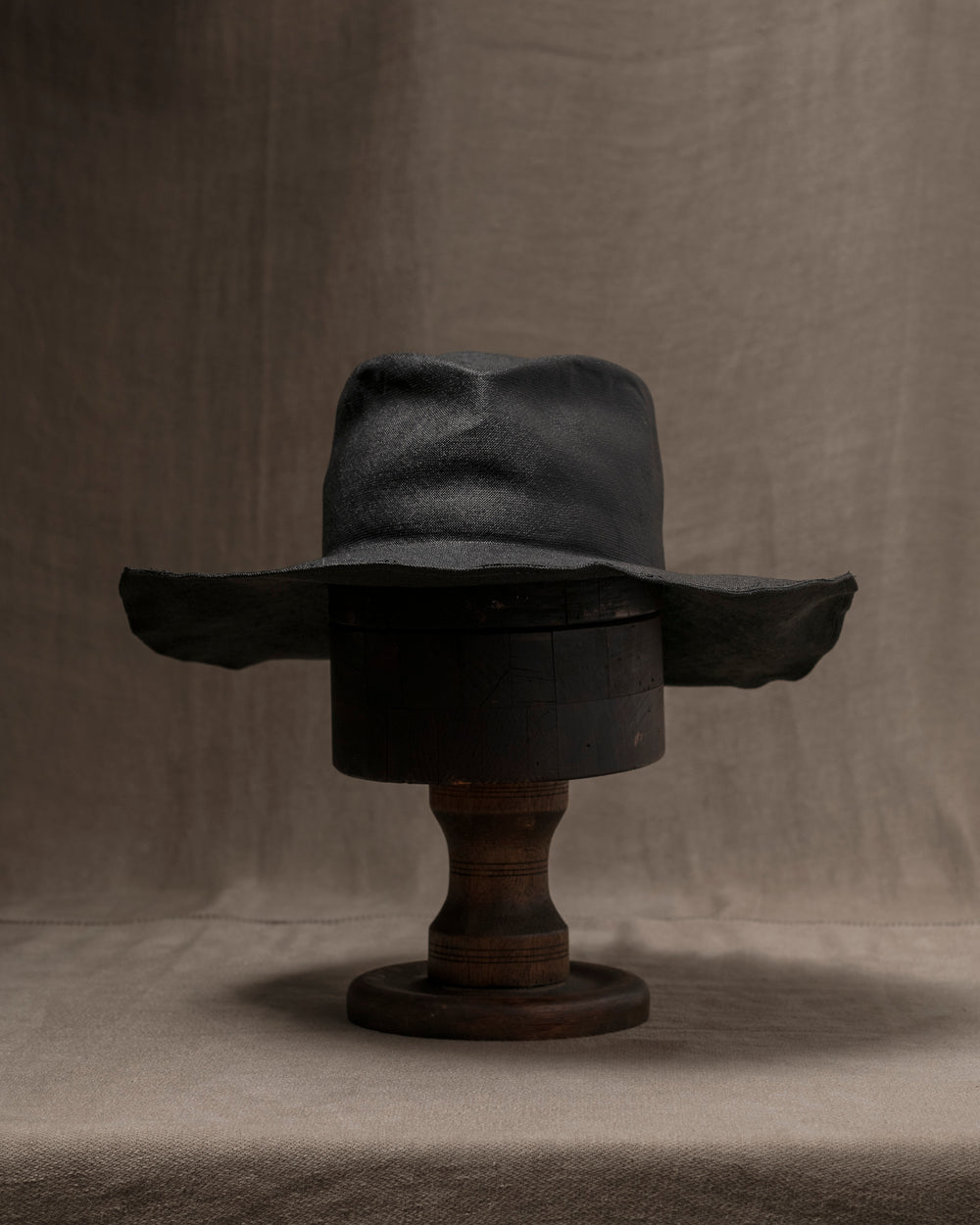 OOAK25 No. 169 Japanese Vintage Paper Straw Hat 59.5 cm