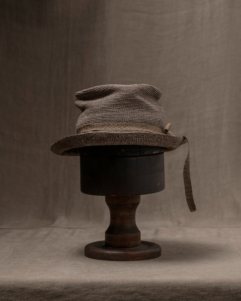 OOAK25 No. 153 Toquilla Straw Hat 57 cm