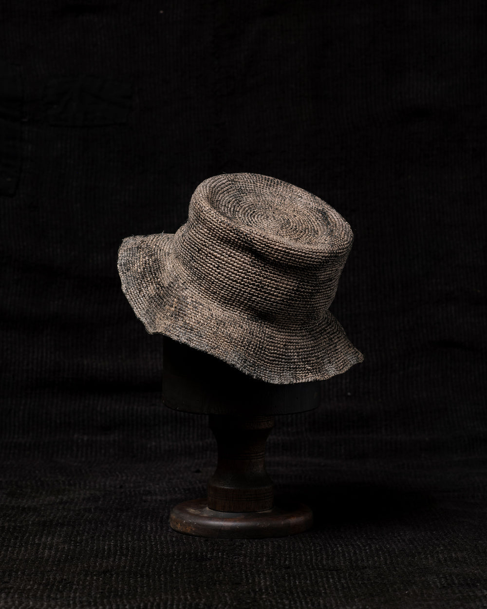 OOAK23 No. 102 Toquilla Straw Hat 56.5cm - Brown