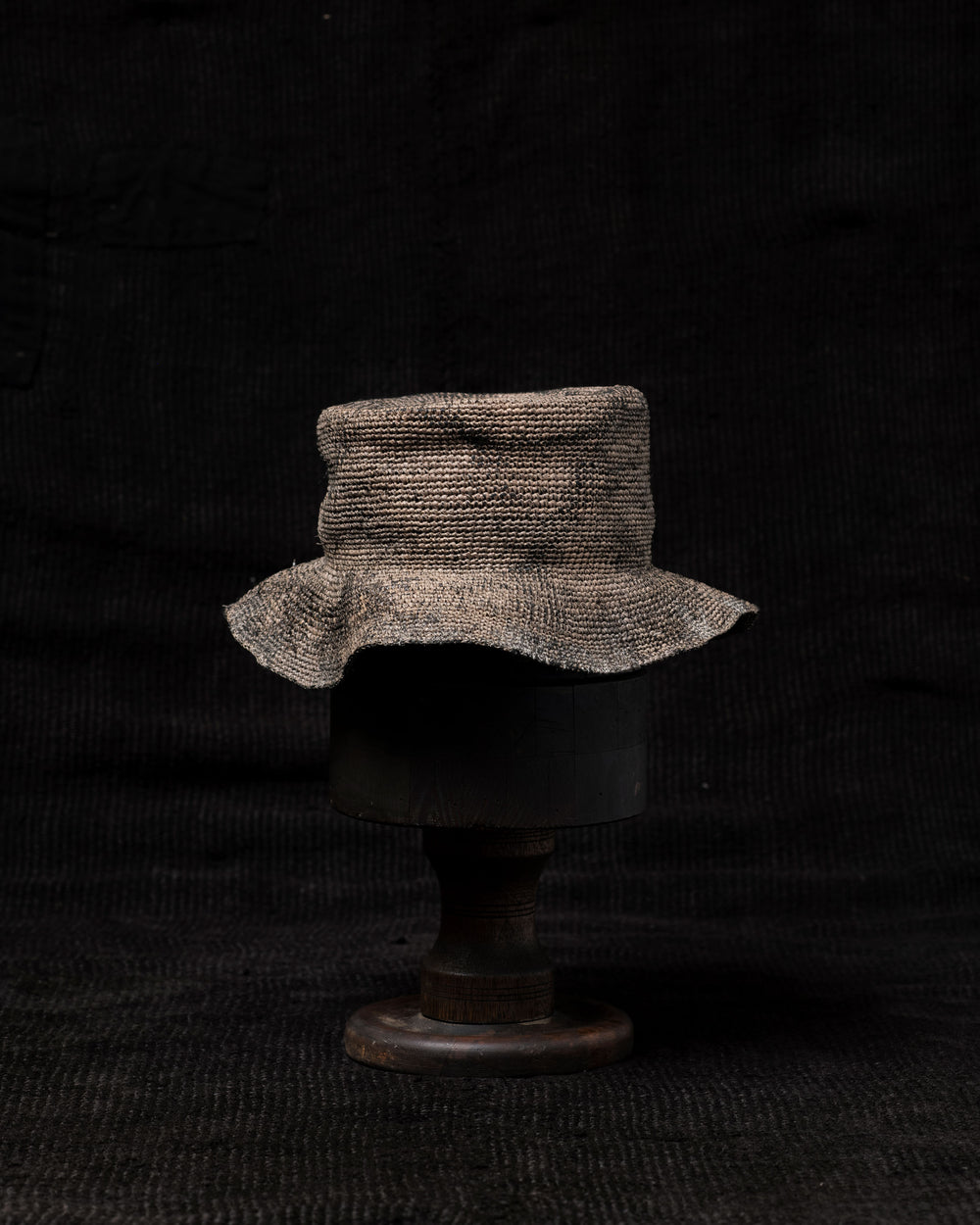 OOAK23 No. 102 Toquilla Straw Hat 56.5cm - Brown