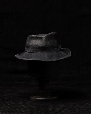 OOAK23 No. 95 Sisal Straw Hat O/S - Black
