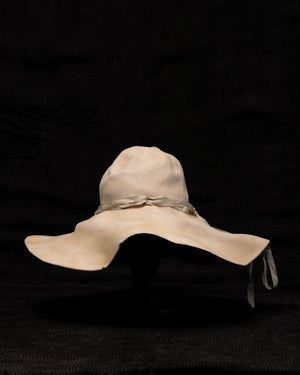 SS24 LE No. 03 Rabbit Fur Felt Hat - Off White