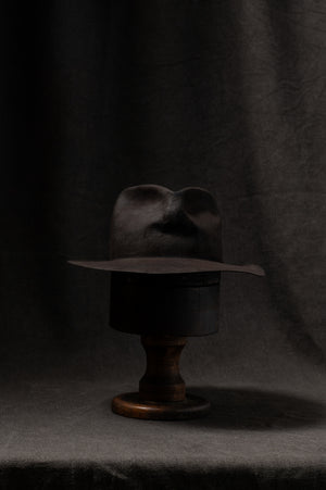 BHB006 Beaver Fur Felt Hat - Black HB
