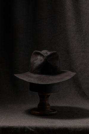 BHB008 Beaver Fur Felt - Black HB