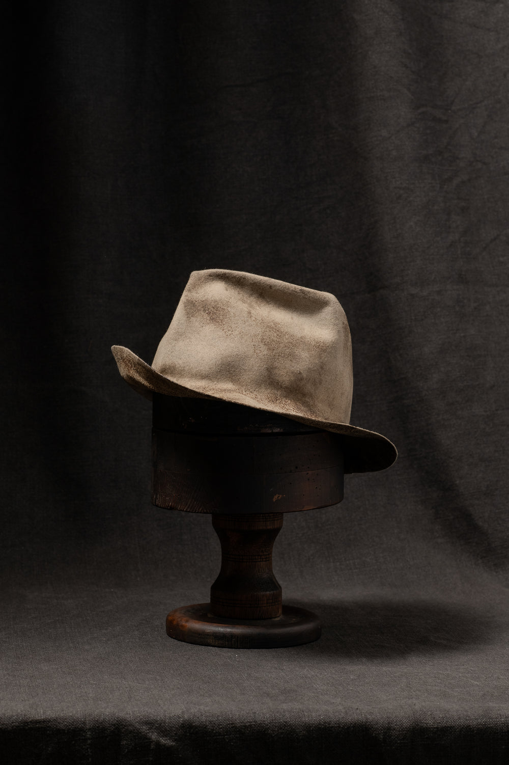 OOAK23 No. 105 Rabbit Fur Felt Hat Raw (One Size)