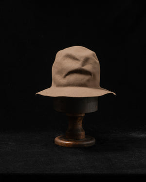 RHDS006 Rabbit Fur Felt Hat - Taupe EB