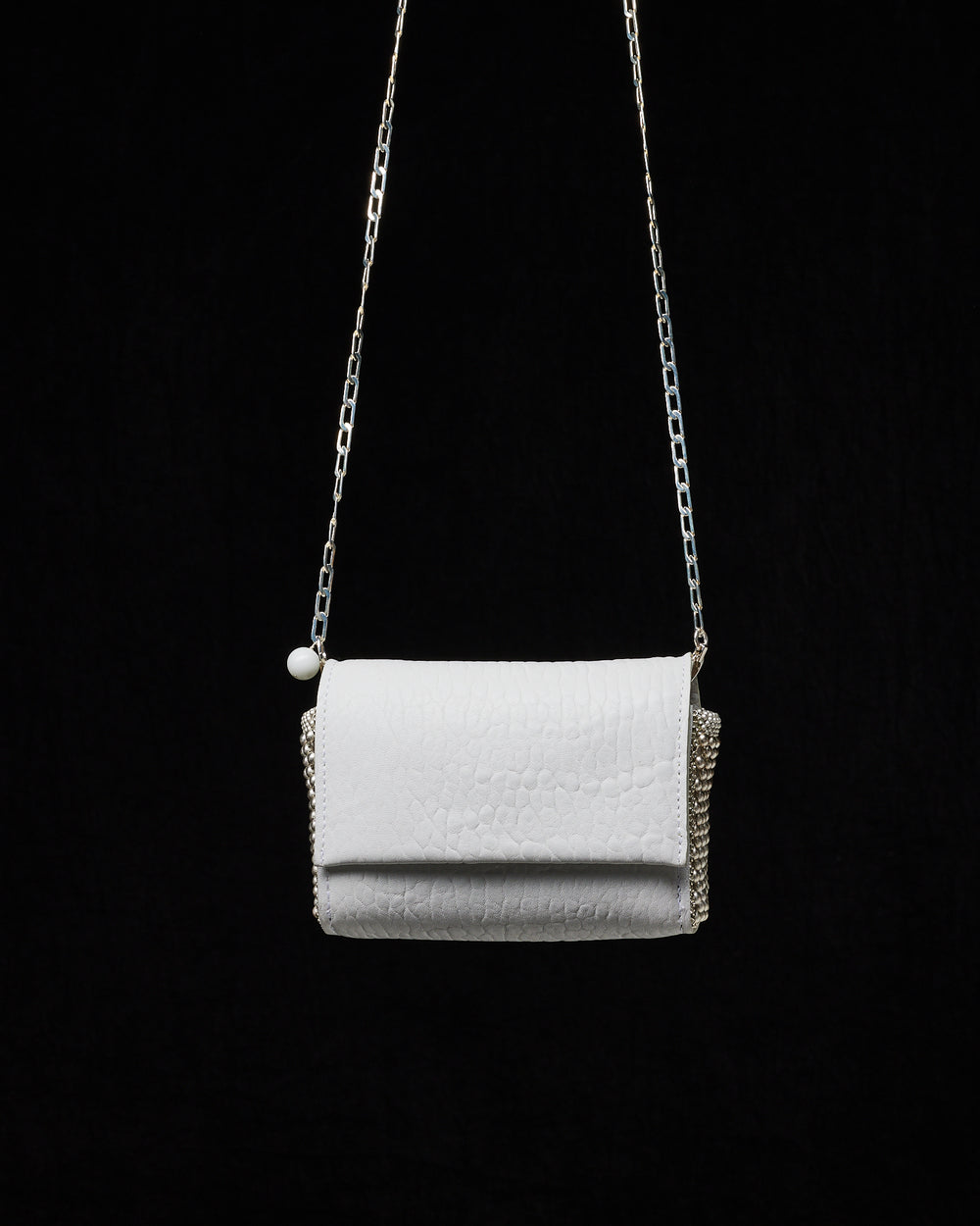 Irina Clutch / Body Bag White