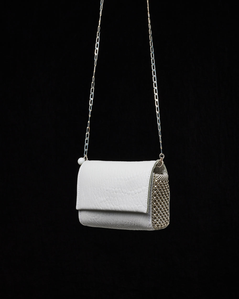 Irina Clutch / Body Bag White
