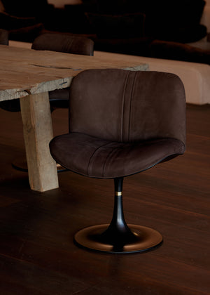 Marilyn Revolving Dining Chair Kashmir Brulè
