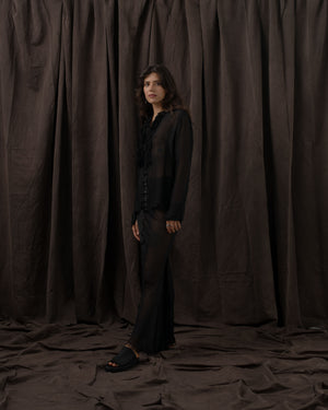 Ibiza Skirt Chiffon Black