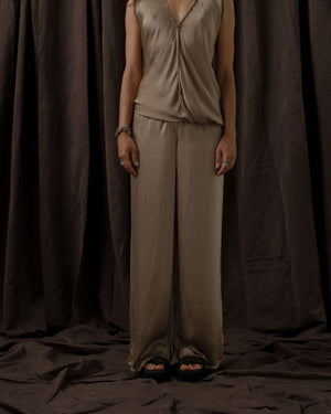 Eva Pants Rayon Antique Gold