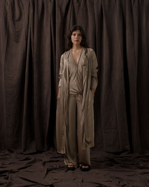 Eva Pants Rayon Antique Gold
