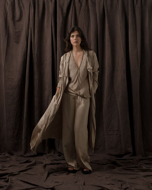 Eva Pants Rayon Antique Gold