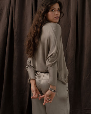 Eva Pants Rayon antique gold